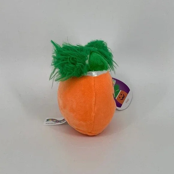 Squishmallows Halloween Squad 2021 Paige Pumpkin w/ Pigtails 4.5" Plush J17-10 - Picture 5 of 7